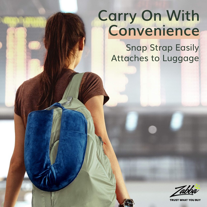 Fern and Willow Neck Pillow for Travel - Bendable Twist