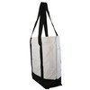 Large Daily Poly Zippered Tote Bag
