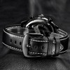 OCHSTIN Fashionable Leather Starp Watch Round Dial Display Quartz Wristwatch