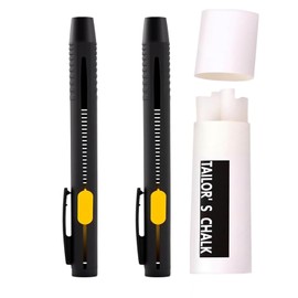 Livalur Heat Erasable Fabric Marking Pen Set, 2 Pens with 20 Refills, for Sewing, Quilting, Embroidery