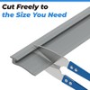 PalpitateC Shower Door Bottom Seal - 36" Long Angled Vinyl