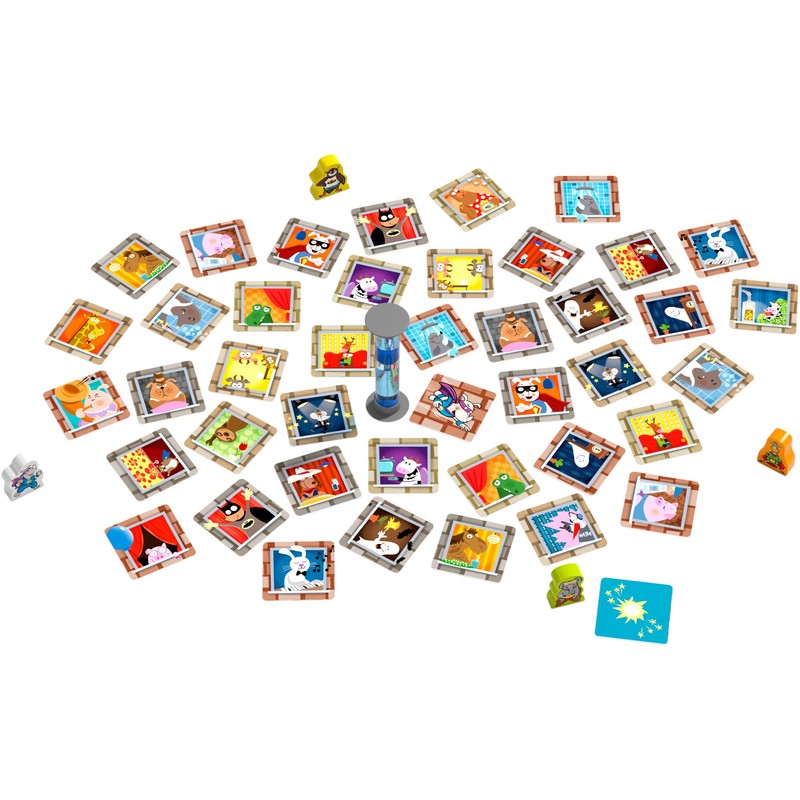 HABA 306406 - Rhino Hero - Missing Match, Memory Game