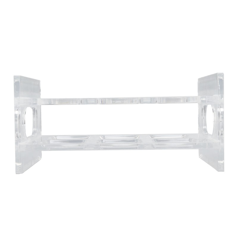 Acrylic Shot Glass Holder Carrying 6 Square Transparent Liquor Cup