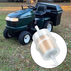 Bullworks 24 050 13-S Fuel Filter for Ko-hler CH20S - CH25S, CH670S CH730S - CH750S LH640S LH685S LH690S LH750S LH755S, SV720S to SV740S 15 Micron With 1/4-Inch Inside Diameter 2Pack