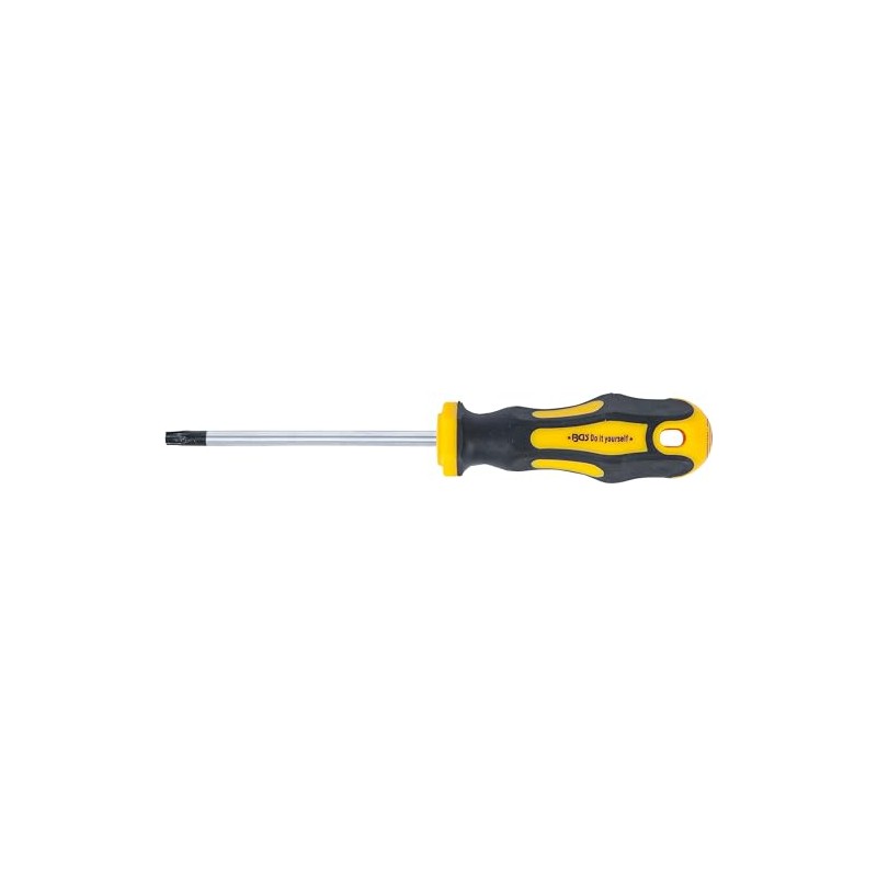 Kraftmann 7844-T30 Torx T30 Screwdriver, Silver/Yellow/Black