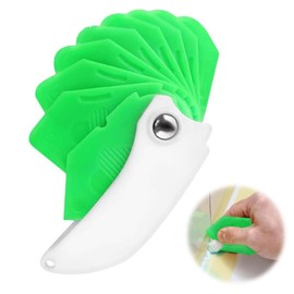 EsiFare Caulking Spatula, Caulking Spatula, Caulking Peeler, Caulking Cutter, Caulking Tool Set, Spatula, 9 in 1, Freely Adjustable Angle, Convenience, Foldable, Sturdy Construction, Homeowner,