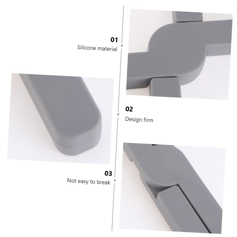 GRIRIW 2Pcs Creative Table Mat Folding Heat Resistant Kitchen Protective