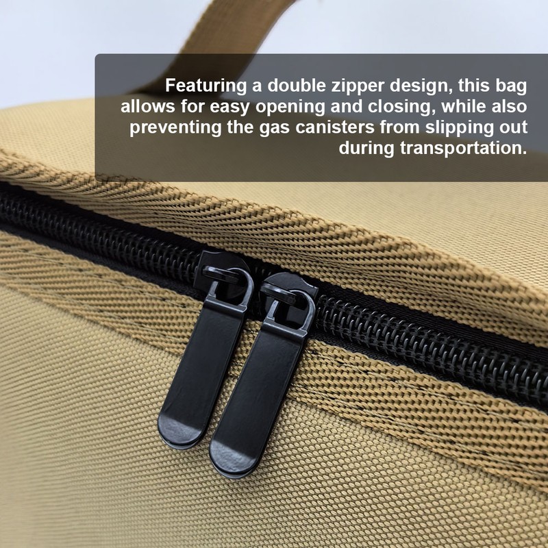 Camping Gas Tanks Storage Bag Portable Fuel Cylinder Protective Case