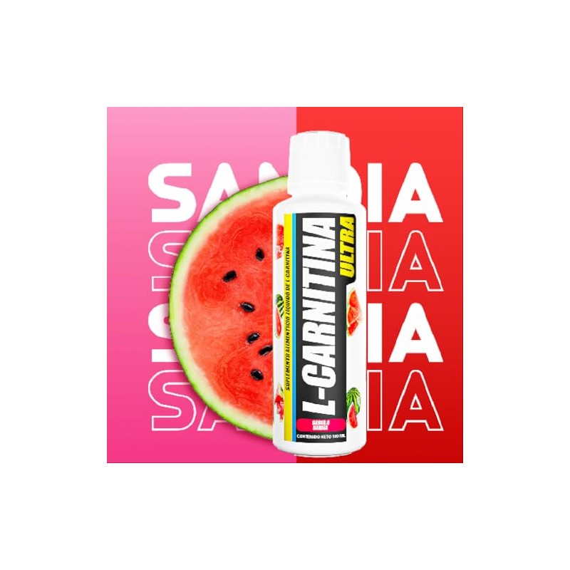 L-Carnitina Liq. Ultra 500 ml sandía