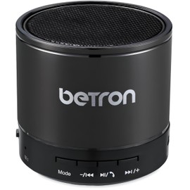 Betron KBS08 Bluetooth Speaker, Wireless, Portable, Mini, Titanium