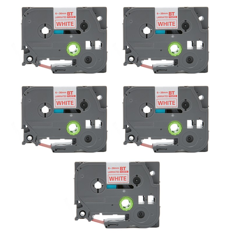 5pcs 18mm Label Maker Tape for Tze 241 Tz241 3/4in