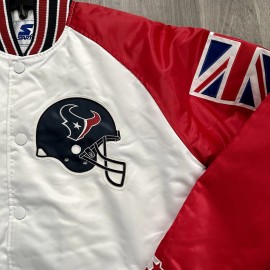 Starter Houston Texans Starter Jacket XL Key To London By BRIAN BEGLEY Special Edition
