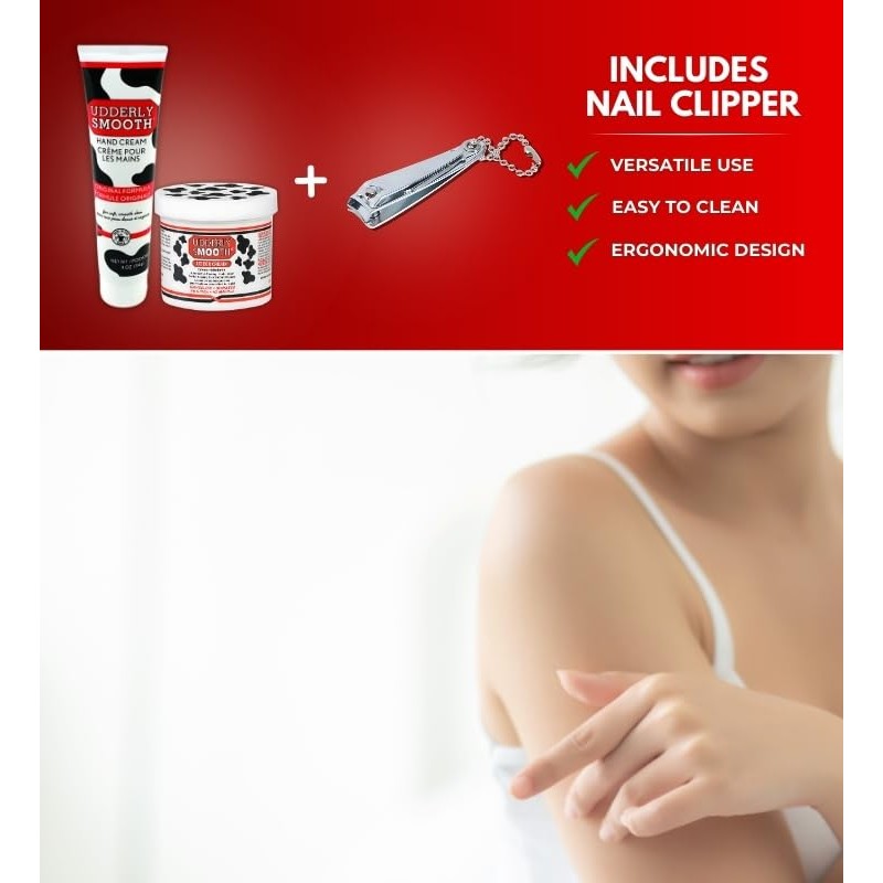 Udderly Smooth Hand Cream 4 oz + Udderly Smooth Body