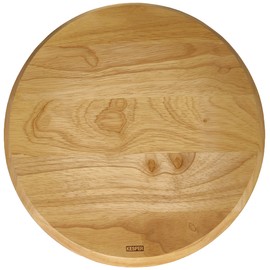 Kesper 60462 Pizza Plate 32 x 2 cm Rubber Tree Wood