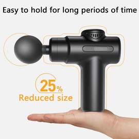 BYVCUI massage gun massager massage gun mini Massage Gun Deep Tissue,with 30 Speed Levels,Type-C Charging,Silent Long life gifts for men Women (grey)