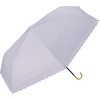 Wpc. 801-14795-102 Parasol Folding Umbrella, Light Shading Flower-Cut Stripe, Mini