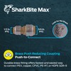 SharkBite Max 3/4 Inch x 1/2 Inch Reducing Coupling, Push