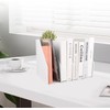 BEANPRECOY Collapsible Magazine File Holder with 4 Compartments, Desktop File
