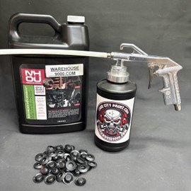 Gal. NH Oil, Semi Pro Undercoating Gun, 1 Wand, 1 B Qt. Bottle, and 50 Rust Plugs