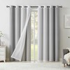 Mix and Match Blackout and Sheer Curtains for Bedroom Living
