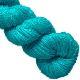 Living Dreams Queen Anne LACE Yarn. Luxuriously Soft 100% Baby Alpaca: Turquoise