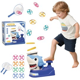 Pardofelis Outdoor Toy from 3 4 5 6 7 8 Years, Flying Saucer Launcher Toy, Outdoor Games for Children, Garden Toy Children, Propeller Toy for Outdoor Use