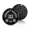 XWQHJW For Hummer H2 2003-2009 Pair DOT 7 inch Round