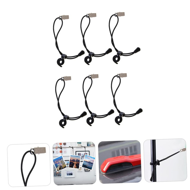 KICHOUSE 6pcs Backdrop Clip Windproof Background Cloth Hangers for Photos