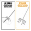 BBQ-PLUS Stainless Steel Pork Puller Used with Standard Hand Drill