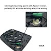 Driver Side Heated Turn Signal Blind Spot Detection Mirror Glass