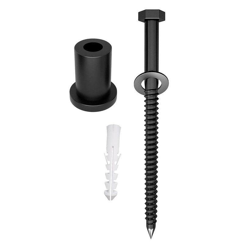 Iceyon 4 Pcs Sliding Barn Door Wall Spacer Replacement Carbon