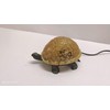 HUIMEIJU Brown glass turtle night light, Animal night light study