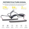 JMTBNO Motorcycle Saddlebag Tail Lights LED Rear Sequential LED Running