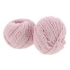 jojofuny 2 Rolls Cozy Crochet Yarn Ply Velvet Yarn for
