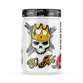 El Jefe Pre Workout Supplement Strongest Pre Workout - Flavor: Cherry Pop, Size: 40 Scoops