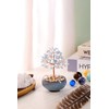JSDDE Aquamarine Crystal Tree Reiki Healing Crystals Stone Tree Figurines