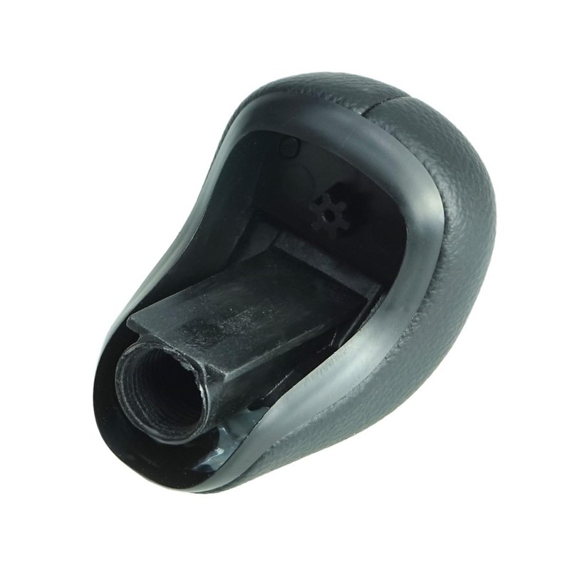 Gear Knob 5 Gears in Black Compatible with Hyundai Creta
