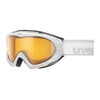 Uvex F2 Ski Google - Polar White, Size 1