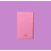 Pink Server Book with Calculator, Magnetic Wallet, Zipper Pocket, Pen