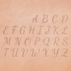 Realeather 1/2" Script Uppercase Alphabet Set
