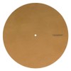 THAKKER Nubuck Leather Mat - Turntable Pad Made of Genuine