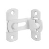 INIRET 2 Packs 90 Degree Matte White Flip Barn Door