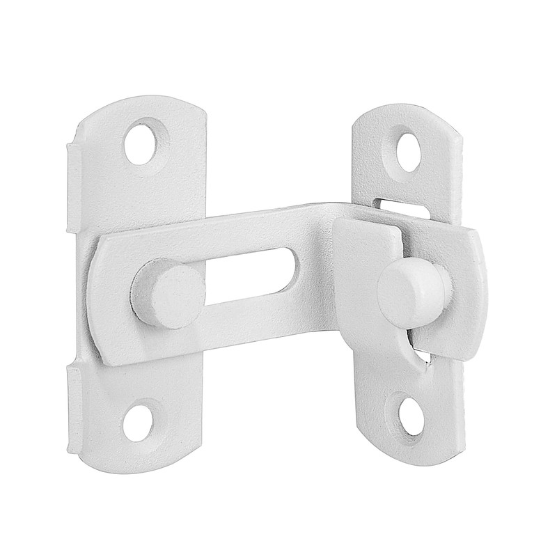 INIRET 2 Packs 90 Degree Matte White Flip Barn Door
