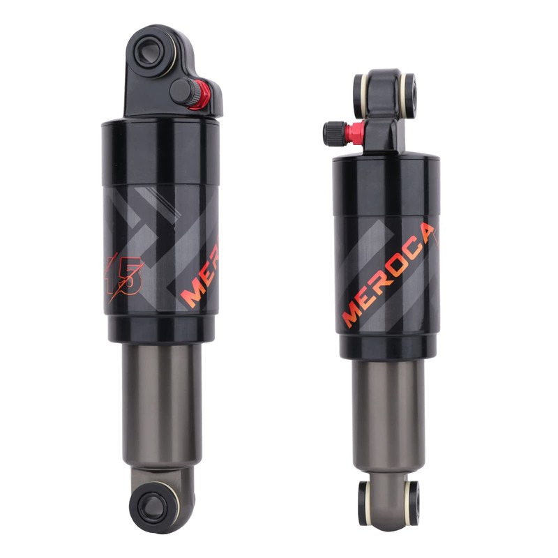 MEROCA Air Pressure Rear Shock Absorber Mountain Bike Folding Bike