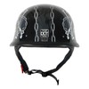 1Storm Novelty Motorcycle Half Face Helmet Open German Style DOT