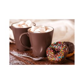 Puzelworx 500 Piece Jigsaw Puzzle Educational Puzzle Family Game Gift for Adults and Kids (Hot Chocolate)