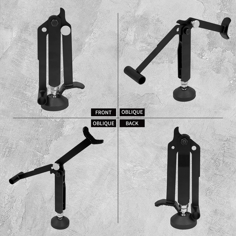 HDBUBALUS Motorcycle Jack Kickstand Wheel Support Side Stand Paddock Stable