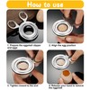 Egg Opener, Egg Picker, Stainless Steel Egg Scissor Time-Saving Egg