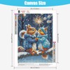 QENSPE Diamond Painting Kits for Adults,5D Squirrel and Fireworks Full