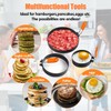 Srinlon Professional Pancake Ring Set,6 Packs Omelette Ring,Non-stick Griddle Pancake